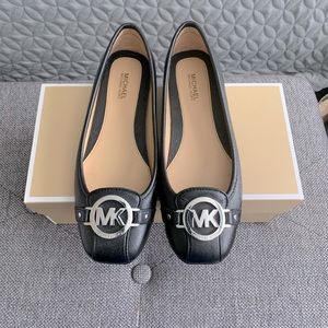 New Michael Kors Black Flats, Size 6.5